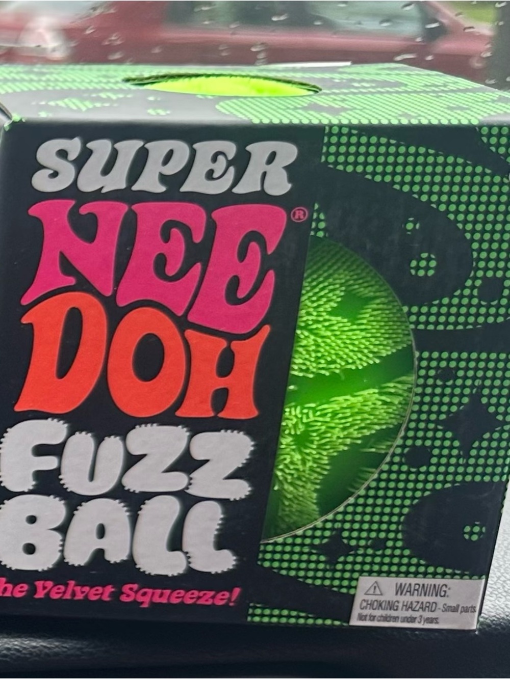 NeeDoh Super Fuzz Ball - Green
